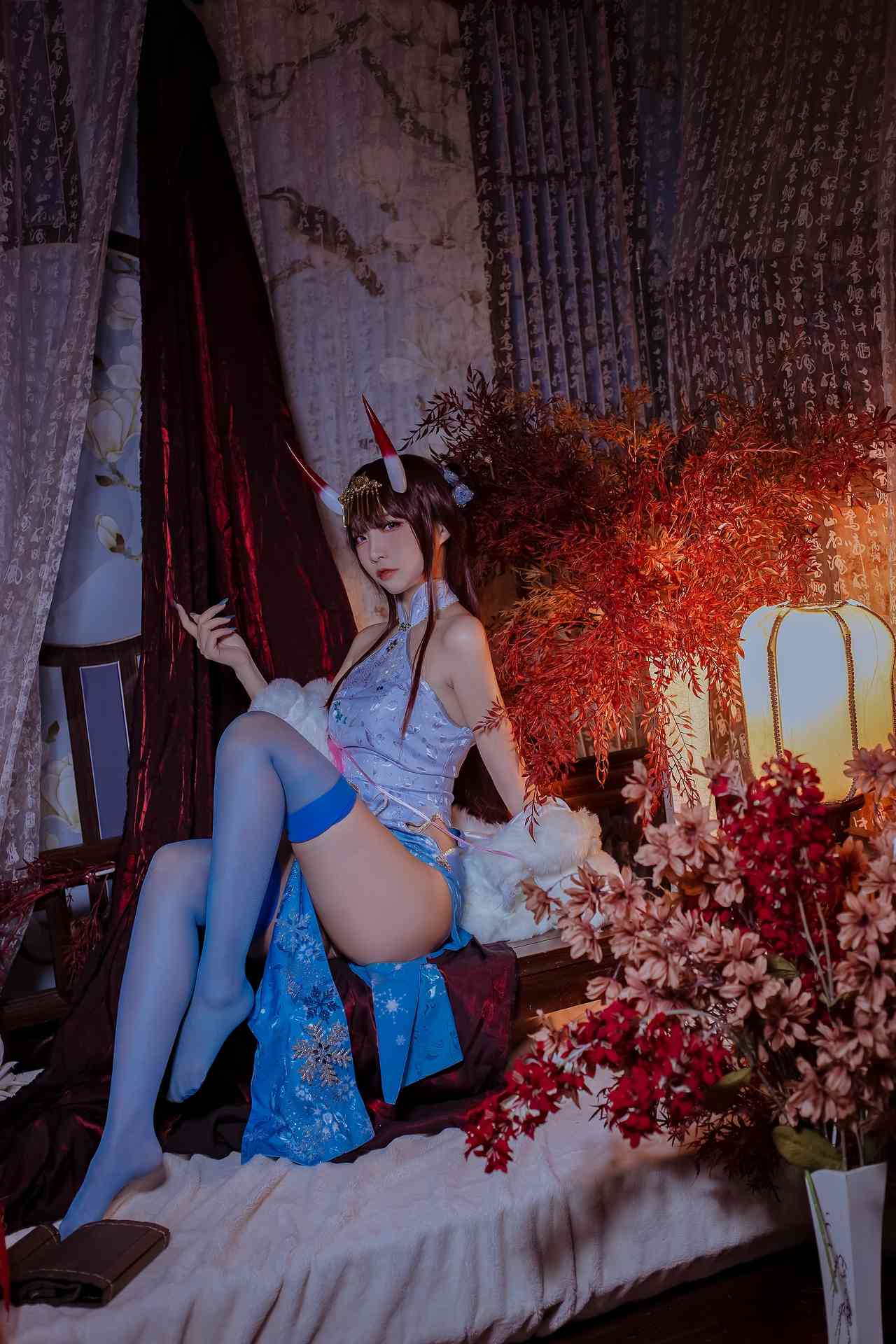 NO.105二佐Nisa碧蓝航线能代旗袍精彩作品【18P】-可宝主